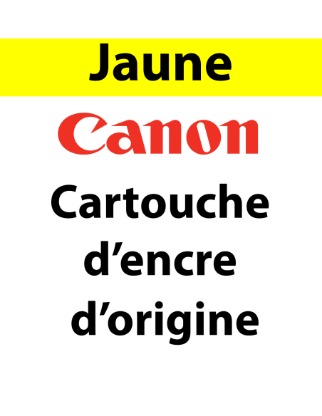 Canon - CLI-581 XL Y - 2051C004 - Cartouche d'encre jaune - produit d'origine - 8,3 ml - 514 pages 