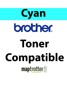 TN-320C - Toner cyan Maptrotter compatible Brother - 1 500 pages 