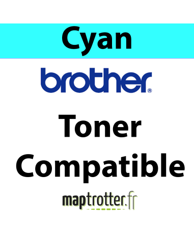 TN-320C - Toner cyan Maptrotter compatible Brother - 1 500 pages 