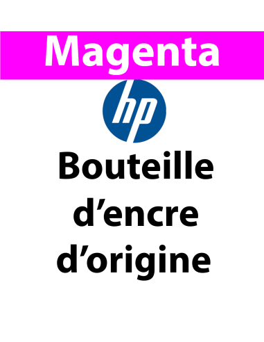 HP - 31 - 1VU27AE - Bouteille d'encre Magenta - produit d'origine 