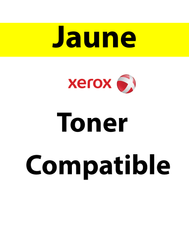 106R03692 - Toner jaune Maptrotter compatible Xerox - 4 300 pages 