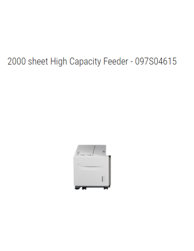 Xerox - 097S04615 - 2000 pages High Capacity Feeder 