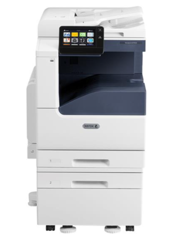 Xerox - VersaLink C7020V/DN avec meuble à roulettes - Multifonction, Impression, copie, scan, fax en option, laser, couleur, A3,