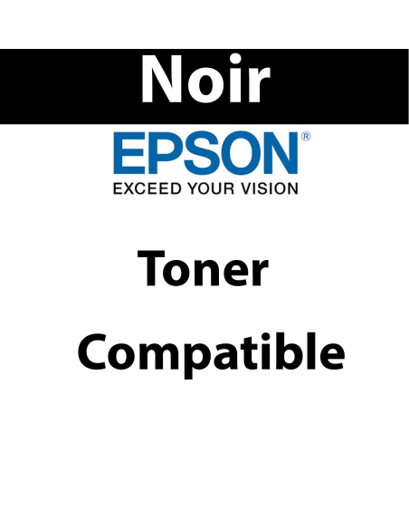 C13S050630 - Toner noir Maptrotter comptaible Epson - 3 000 pages 