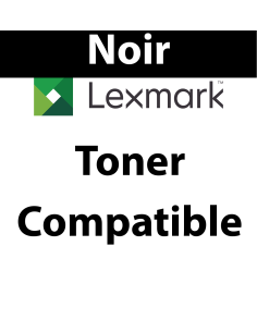  71B0H10 - Toner noir Maptrotter compatible lexmark - 6 000 pages 