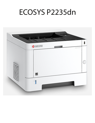 Kyocera - ECOSYS P2235dn - Imprimante - laser - noir et blanc - A4 - recto verso - réseau - 35 ppm 