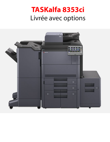 Kyocera - TASKalfa 8353ci - Multifonctions (impression, copie, scan) laser - couleur - A3, écran tactile - Chargeur de documents