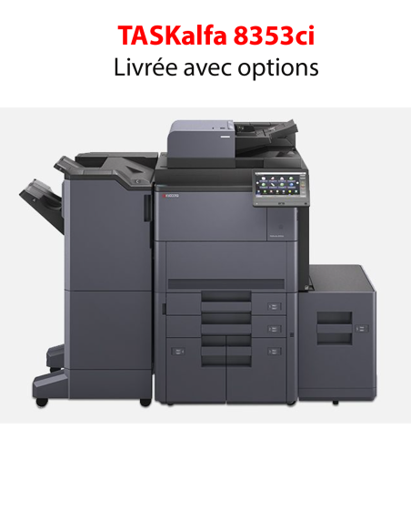 Kyocera - TASKalfa 8353ci - Multifonctions (impression, copie, scan) laser - couleur - A3, écran tactile - Chargeur de documents