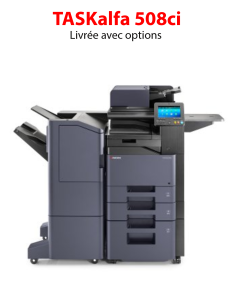 Kyocera - TASKalfa 508ci - Multifonctions (impression, copie, scan) laser - couleur - A3, écran tactile - chargeur en option - 5 2