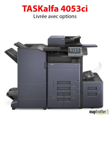 Kyocera - TASKalfa 4053ci - Multifonction laser couleur A3, (i) écran tactile - chargeur en option - 40 ppm 