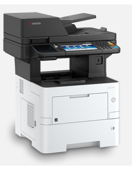 Kyocera - ECOSYS M3645idn - Multifonctions (impression, copie, scan, fax) laser - noir et blanc - A4 - (i) écran tactile - recto