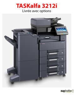 Kyocera - TASKalfa 3212i - Multifonctions - laser - noir et blanc - A3, écran tactile - chargeur en option - 32 ppm  2