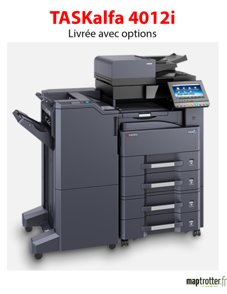 Kyocera - TASKalfa 4012i - Multifonctions laser noir et blanc - A3, écran tactile - chargeur en option - 40 ppm 