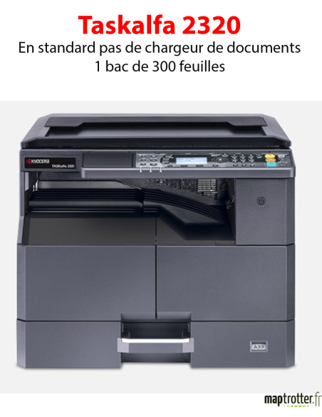 Kyocera - TASKalfa 2320 - Multifonctions (impression, copie, scan) laser - noir et blanc - A3, écran tactile - chargeur de docum