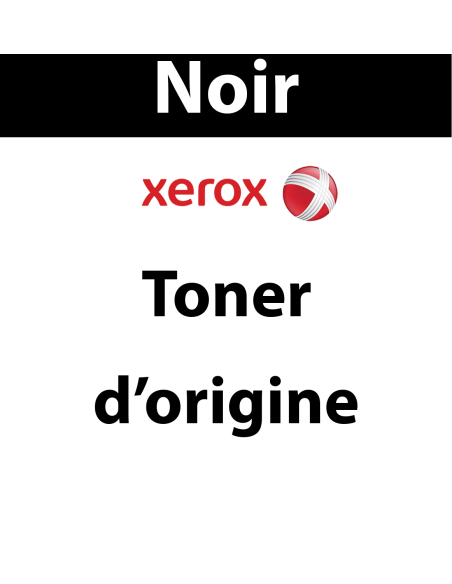 Xerox - 006R04377 - Toner noir, produit d'origine, 8 000 pages 