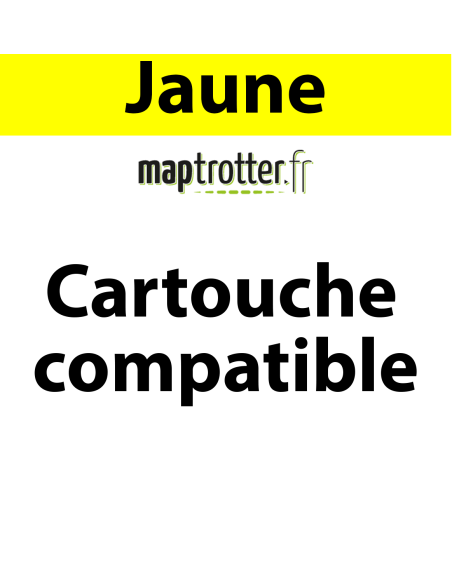 F6T83AE - 973X - Toner jaune Maptrotter compatible HP - 7 000 pages 