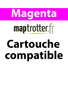 980 - D8J08A - Toner magenta Maptrotter compatible HP - 6 600 pages 