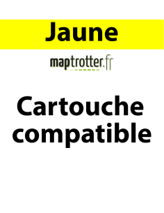 980 - D8J09A - Toner jaune Maptrotter compatible HP - 6 600 pages 