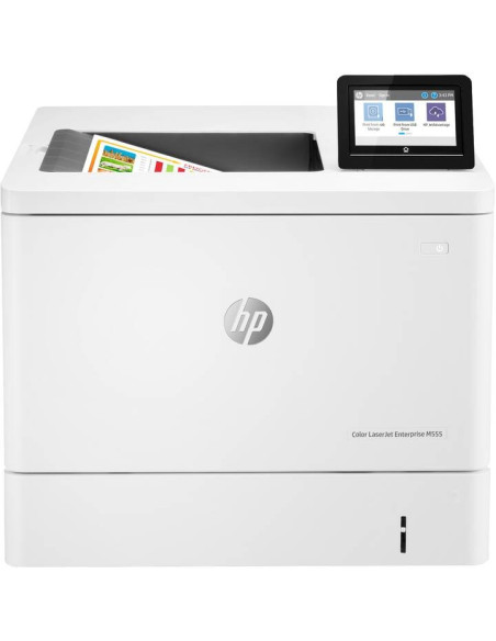 HP - Color LaserJet Ent M555dn - 7ZU78A - Imprimante - Laser - A4 - couleur -  recto verso - réseau - 38 ppm 