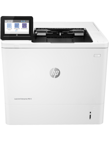 HP - 7PS86A - LaserJet Enterprise M612dn  - Imprimante, laser, noir et blanc, A4, recto verso, réseau, 61 ppm  
