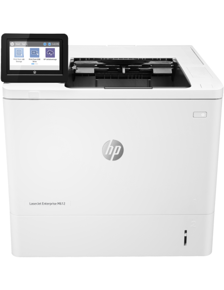 HP - 7PS86A - LaserJet Enterprise M612dn  - Imprimante, laser, noir et blanc, A4, recto verso, réseau, 61 ppm  