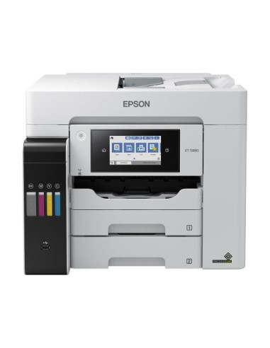Epson - EcoTank ET-5880 - Multifonctions, impression, copie, scan, fax, couleur, jet d’encre, A4, recto verso en impression, cop