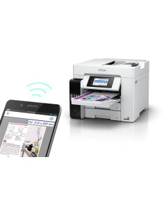 Epson - EcoTank ET-5880 - Multifonctions, impression, copie, scan, fax, couleur, jet d’encre, A4, recto verso en impression, cop 2