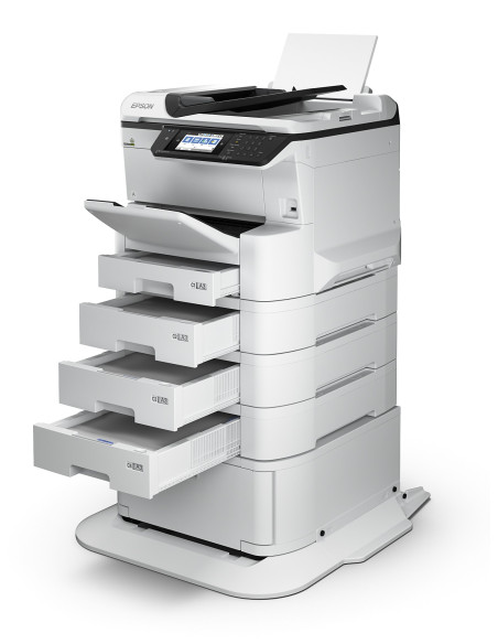 Epson - WorkForce Pro WF-C8690D3TWFC - Multifonction, impression, copie, scan, fax, jet d'encre, couleur, A3, chargeur de docume