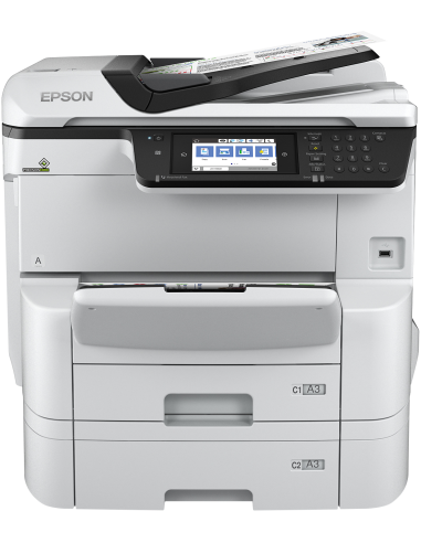 Epson - WorkForce Pro WF-C8690DTWF - Multifonctions (impression, copie, scan, fax) - jet d'encre - couleur, recto verso en impre