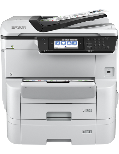 Epson - WorkForce Pro WF-C8690DTWF - Multifonctions (impression, copie, scan, fax) - jet d'encre - couleur, recto verso en impre