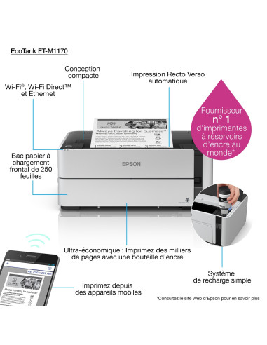 Epson - EcoTank ET-M1170 