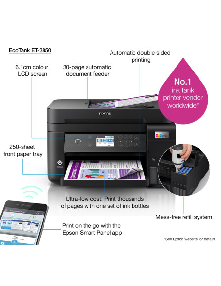 Epson - EcoTank ET-3850 