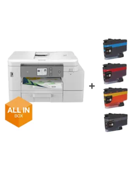 Brother - MFC-J4540DWXL - Multifonctions (Impression - copie - scan - fax) jet d'encre, couleur, A4 - chargeur de document ADF -