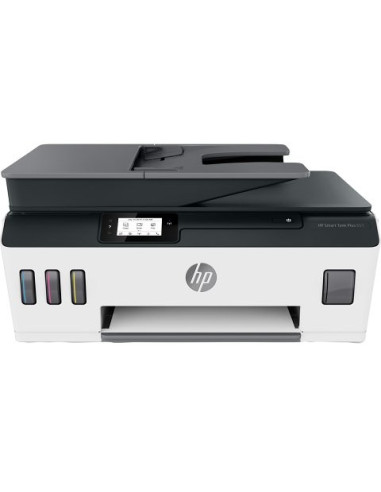 HP- Smart Tank 655 - multifonction (impression, copie, scan, fax)  jet d'encre couleur, A4, chargeur adf,  11 ppm 