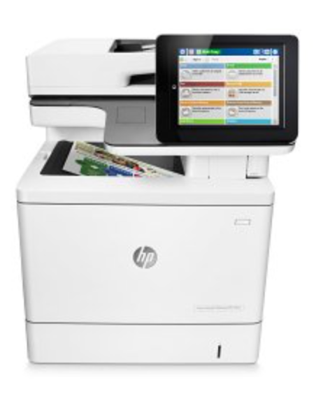 HP Color LaserJet Enterprise MFP M577f - Multifonction (impression, copie, scan, fax) laser ccouleur A4, chargeur dspf, 38 ppm 