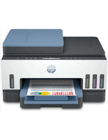 HP Smart Tank 7306 All-in-One - Multifonction (Impression, copie, scan, Fax) jet d'encre, couleur, A4, Recto Verso uniquement en