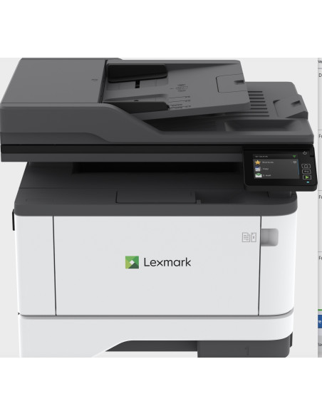 Lexmark MX431adn - Multifonction (impression, copie, scan) laser, noir et blanc, A4, chargeur de document dspf, recto verso en i