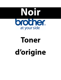 Brother - TN-821XLBK - Toner noir, produit d'origine, 12 000 pages 