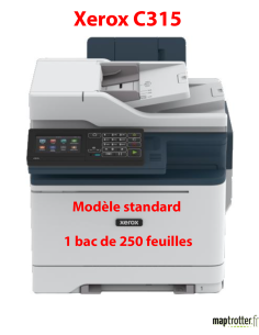 Xerox - C315V_DNI - Multifonction, impression, copie, scan, fax, Laser, couleur, A4, Recto verso en impression, copie, scan (un 