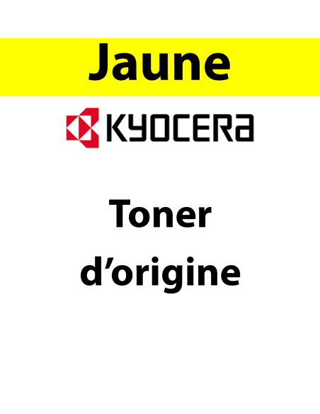 TK-8545Y - Toner jaune - produit d'origine Kyocera - 20 000 pages 