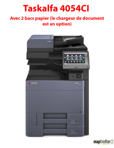 Kyocera - TASKalfa 4054CI - Multifonctions (impression, copie, scan) laser, couleur, A3, écran tactile, chargeur en option, 40 p
