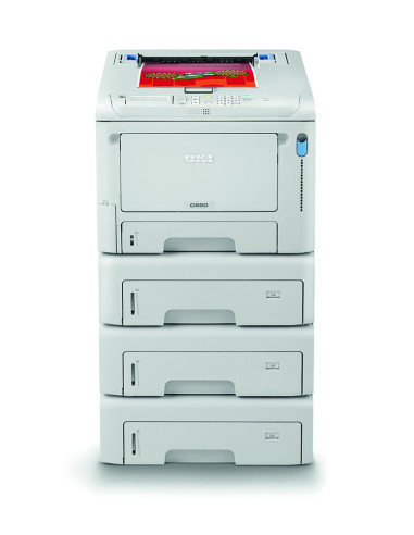 OKI - 09006144 - C650dn - Imprimante couleur 35ppm, 1200 x 1200 dpi, Recto Verso 