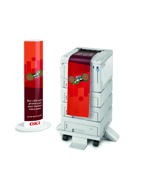 OKI - 09006144 - C650dn - Imprimante couleur 35ppm, 1200 x 1200 dpi, Recto Verso 