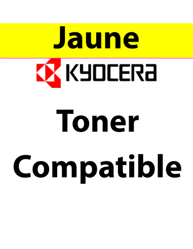 TK-8345 Y - Toner jaune Maptrotter compatible Kyocera - 12 000 pages 