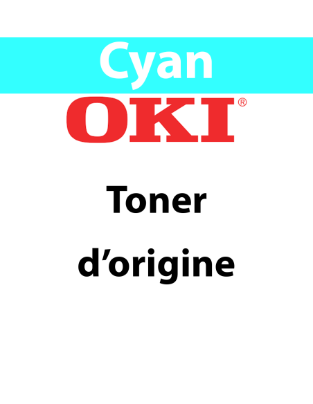 OKI - 46507615 - Toner cyan  - produit d'origine - 11 500 pages 