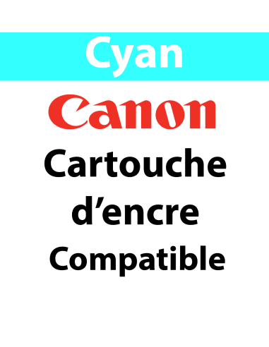 040 C - 0458C001 - Toner cyan Maptrotter compatible Canon - 5 400 pages 