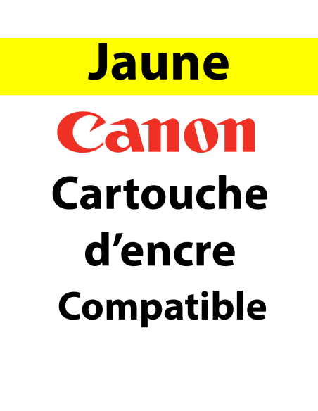 040 Y - 0454C001 - Toner jaune Maptrotter compatible Canon - 5 400 pages 
