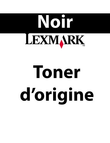 Lexmark - 78C2UK0 - Toner noir - produit d'origine 