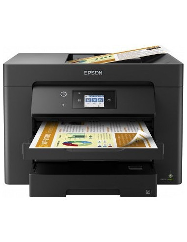 Epson - WorkFoce WF-7830DTWF -  Multifonction (iimpression, copie, scan, fax) Jet d'encre, couleur, A3, recto verso en impressio