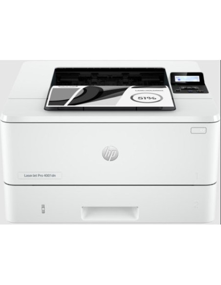 HP LaserJet Pro 4002dn Imprimante, laser, noir et blanc, A4, recto verso, réseau, 40 ppm 